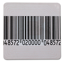 [A0199] 1000 étiquettes standard 4x4 RF 8.2Mhz CB adhésives qualité 60